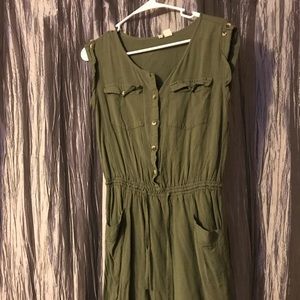 Olive Green Dress